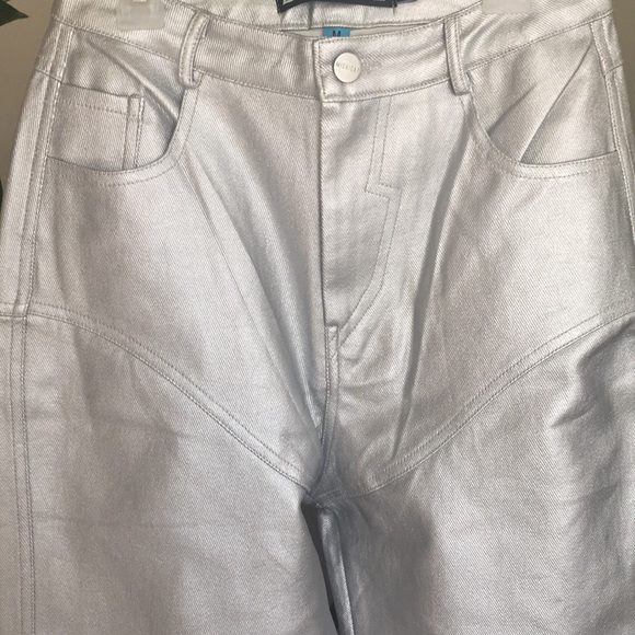 Silver Detailed Jeans - Brand New with Tags - Picture 3 of 8